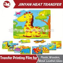 heat transfer printing for wooden puzzle